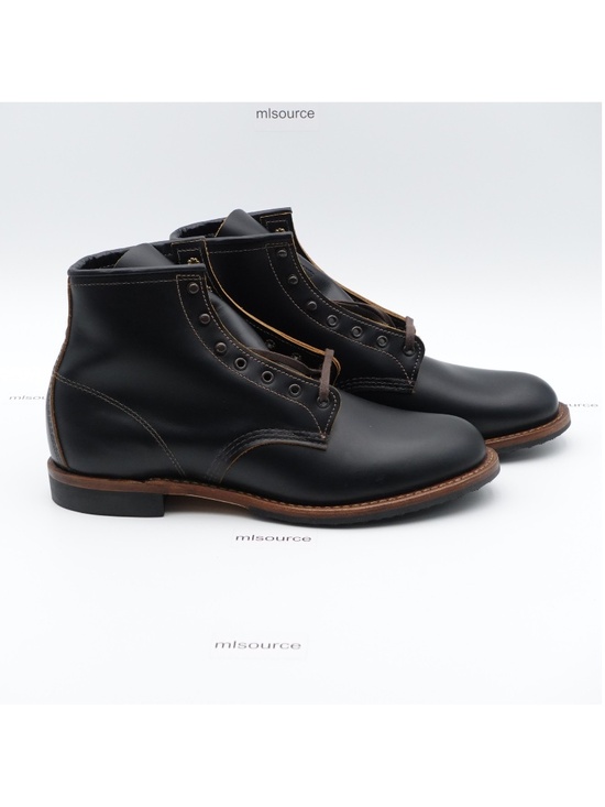 NEW Size 10.5 Men\'s Red Wing 9060 Beckman Flatbox Leather Boot Black Made in USA
